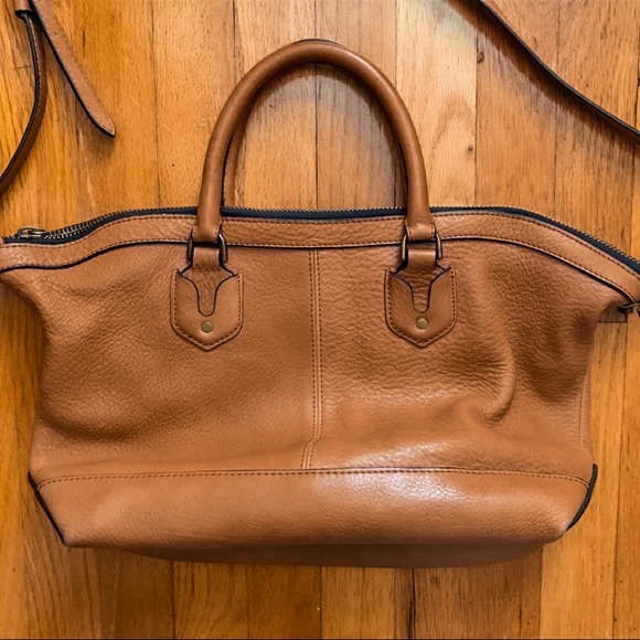 Madewell English Saddle Oversized Crossbody Berliner Satchel Bag - Picture 5 of 16